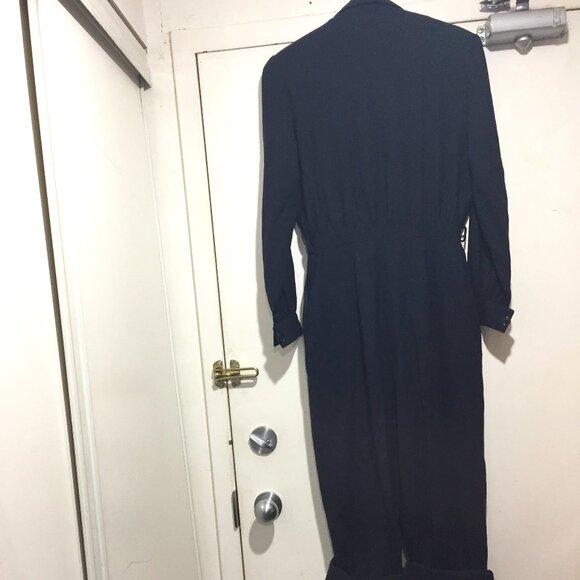 VINTAGE MARY ANN RESTIVO WOOL DOUBLE BREAST JUMPSUITS SIZE 6 - Picture 3 of 11